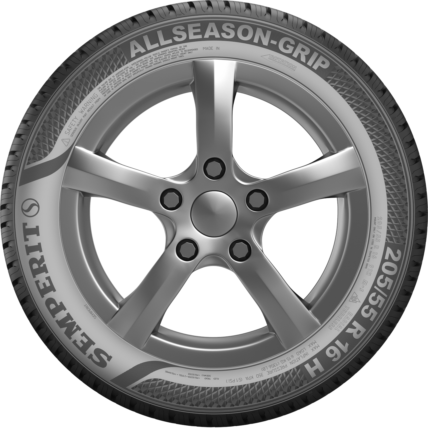 Allseason-Grip 3PMSF DOT22 215/70 R16 100H