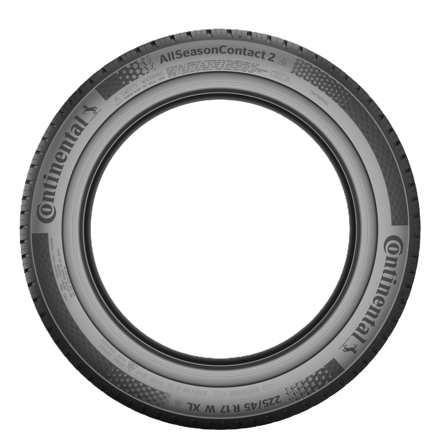 AllSeasonContact 2 Elect CS DOT23 3PMSF 235/55R19 101T