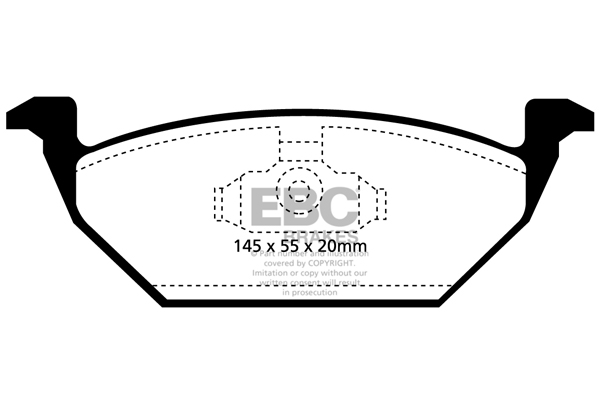 Blackstuff Bremsbeläge DP1117