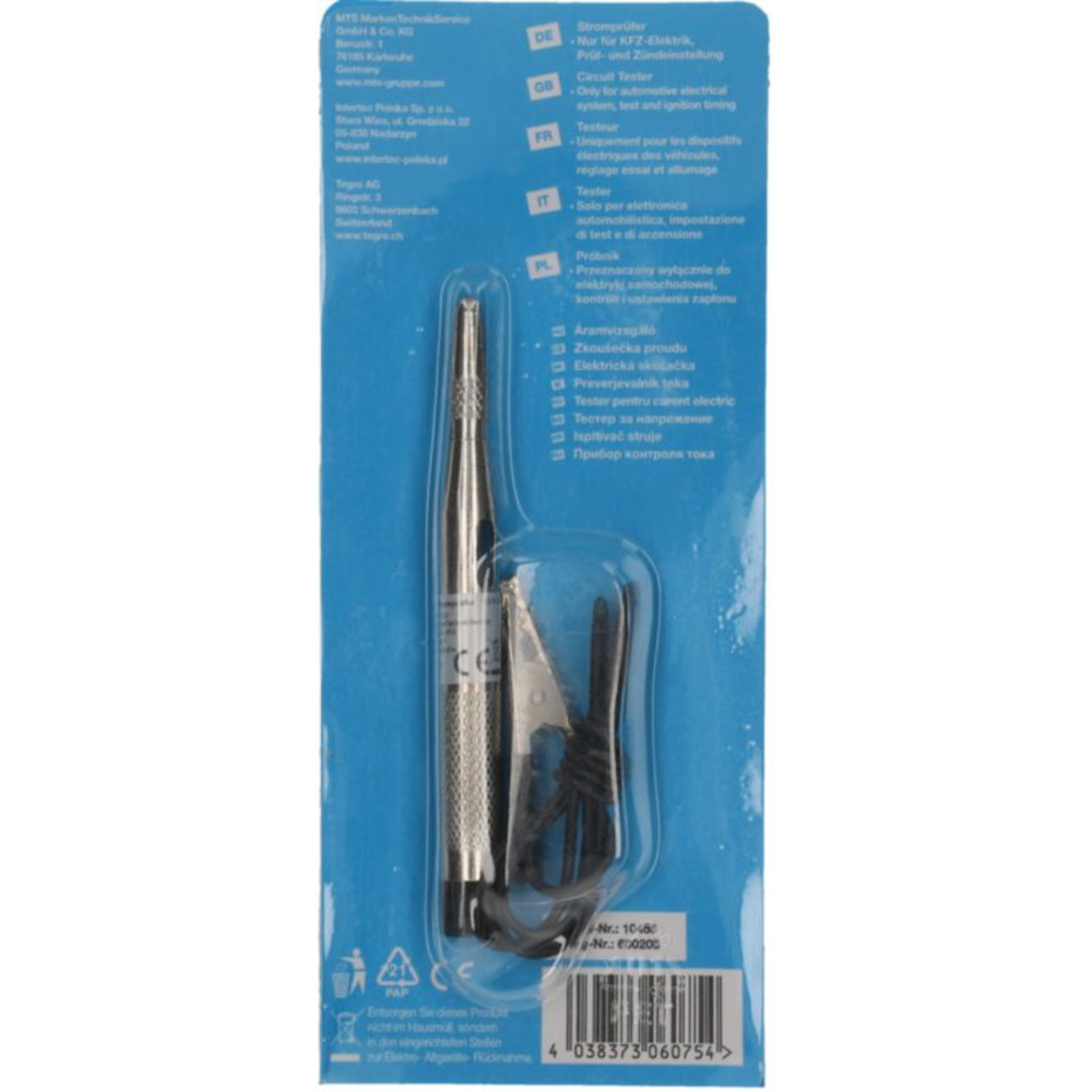 Stromprüfer 12V 3,6W