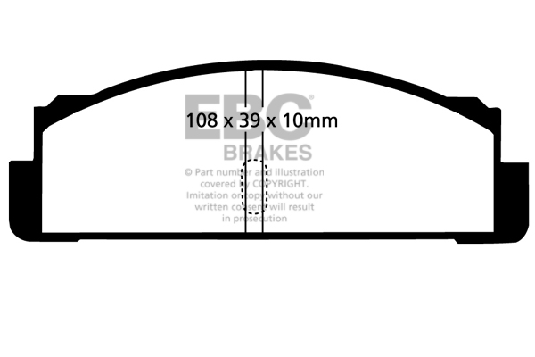 Blackstuff Bremsbeläge DP130