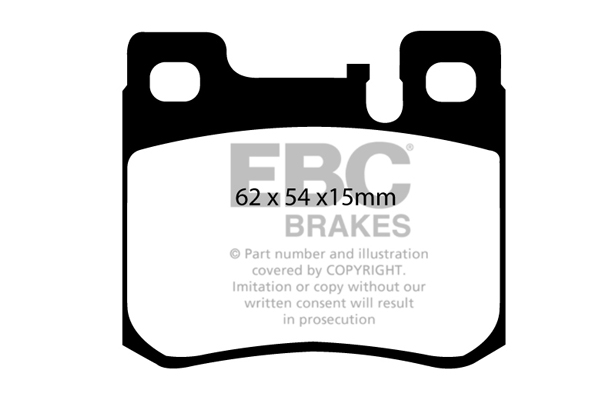 Bremsbelag-Satz Blackstuff DP1026