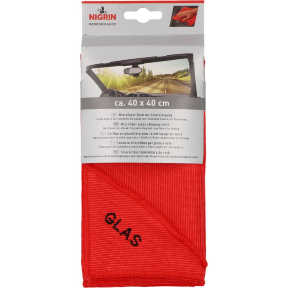 PERFORMANCE Mikrofaser-Tuch Glas 40 x 40cm